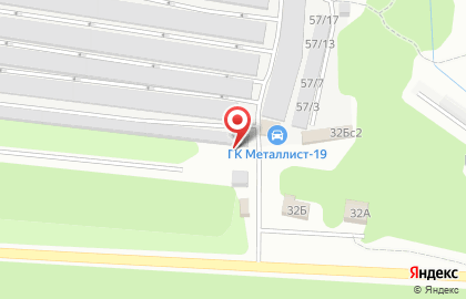 Шиномонтажная мастерская в Липецке на карте