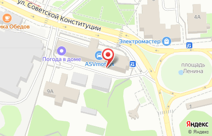 Салон красоты Миндаль на площади Ленина на карте