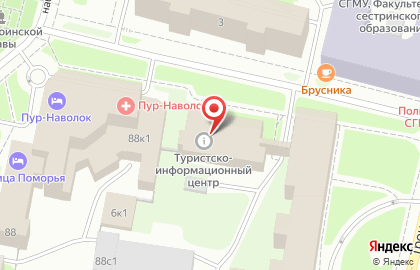 Туристско-информационный центр Архангельской области на карте