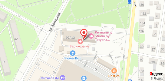 Клиника Варикоза нет в Саранске на карте