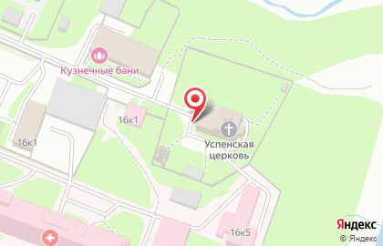 Церковь Успения Пресвятой Богородицы в Колмово на карте