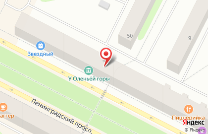 Музейно-выставочный зал У Оленьей горы на карте