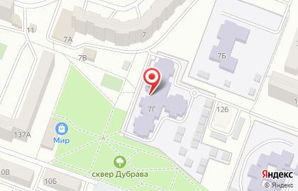 Детский сад комбинированного вида Радуга №33 на карте