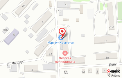 Магазин косметики и бытовой химии Магнит Косметик на Творческой улице на карте