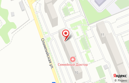 Транспортная компания Круиз на Олимпийской улице на карте