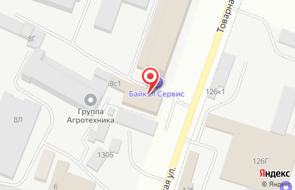 Торговая компания ТриЯ на Товарной улице на карте