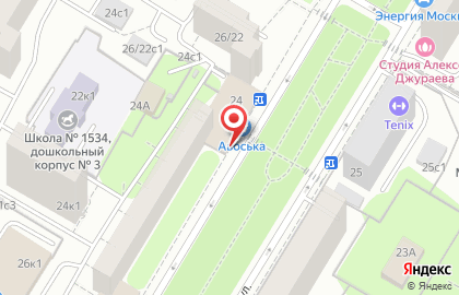 Банкомат СберБанк на Новочерёмушкинской улице на карте