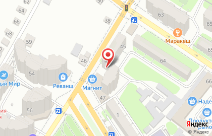 Галерея керамики на улице Максима Горького на карте
