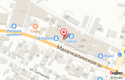 Торговый дом Пир, торговый дом в Хасавюрте на карте