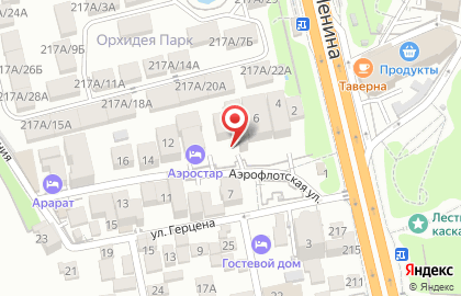 Отель Луч на карте