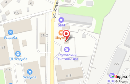 АЗС Глуховский Текстиль Ойл на карте