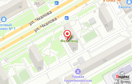 Оренбургские лотереи в Ленинском районе на карте