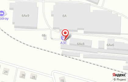 АЗС в Калининграде на карте