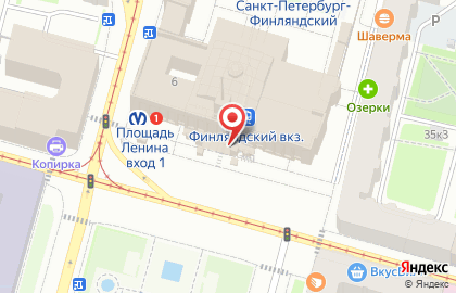 Киоск по продаже цветов в Калининском районе на карте