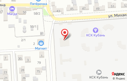 Выездная площадка военно-тактических игр Maze на улице Ягодина на карте