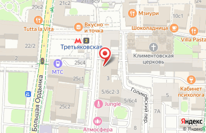 Лечебно-восстановительный центр на Малой Ордынке на карте