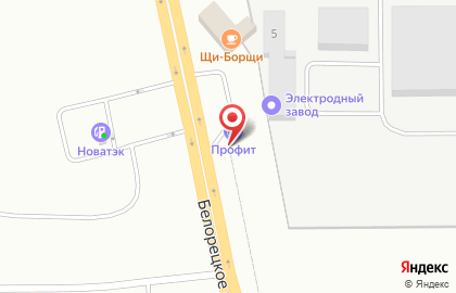 Автосервис Профит в Ленинском районе на карте