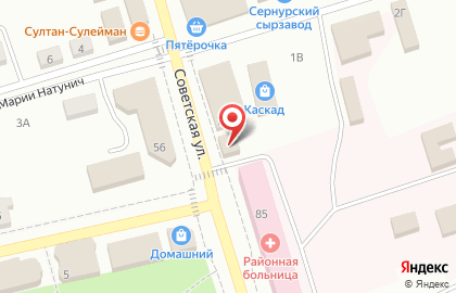Приемный пункт СилингСервис на Советской улице на карте