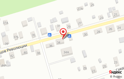Продовольственный магазин в Ленинском районе на карте