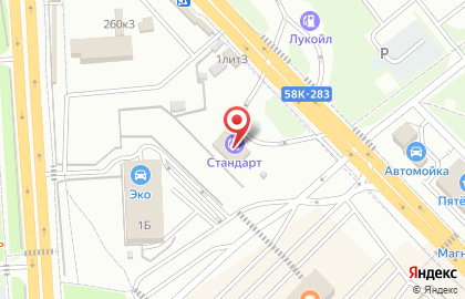 Крона на Центральной улице на карте
