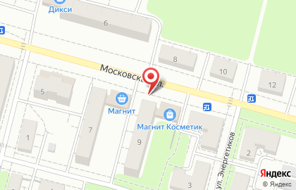 Киоск Первая полоса на Московской улице на карте