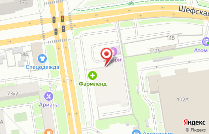 АКВАФОР на проспекте Космонавтов на карте