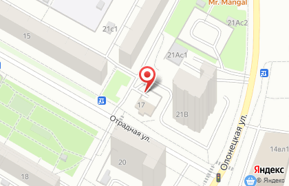 Аквариум в Отрадном на карте