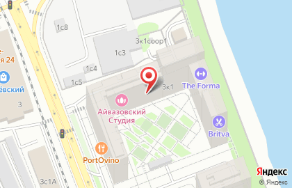 Единый Визовый Центр на Большой Филёвской на карте