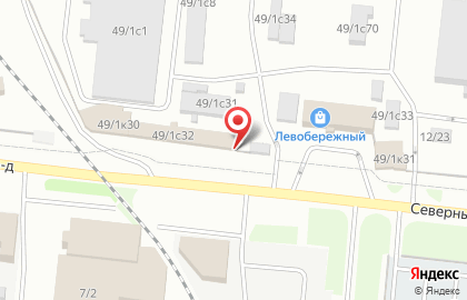 Автомагазин в Новосибирске на карте