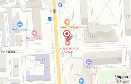 Медицинский центр Костромской доктор на улице Ивана Сусанина, 39 на карте
