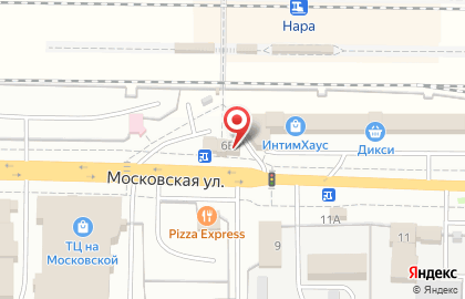 Цветочный салон Red Rose на Московской улице в Наро-Фоминске на карте