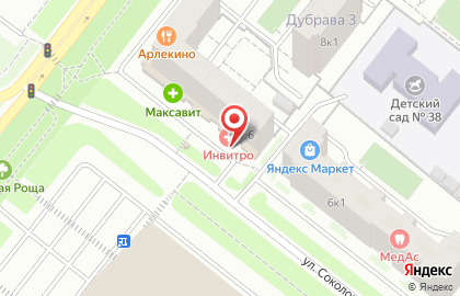 Салон мебели Кухни & Купе на Шереметьевской улице на карте