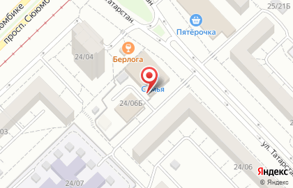 Магазин товаров для дома на улице Татарстан на карте