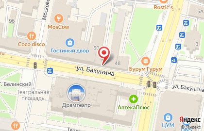 Микрокредитная компания РосДеньги в Железнодорожном районе на карте