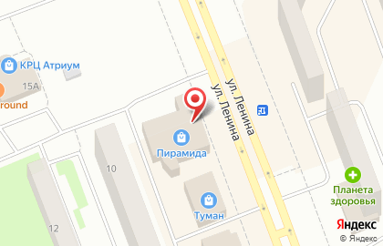Киберспортивная арена True Gamers в Ханты-Мансийске на карте