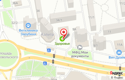 Ресторан Рис на проспекте Королёва на карте