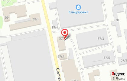 Стоматологический кабинет в Барнауле на карте