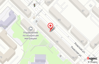 Военный комиссариат по Ленинскому административному округу г. Тюмени на карте