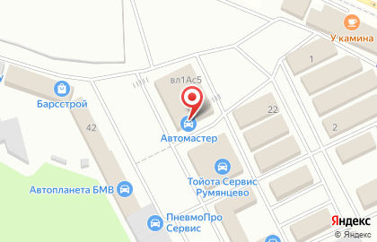 Строительная компания Ноатек на Киевском шоссе на карте