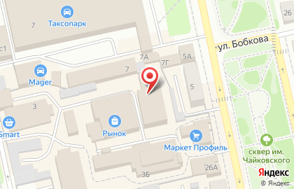 Компания Окна на века на улице Чайковского на карте