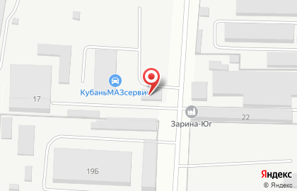 Компания КубаньМазсервис на карте