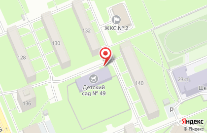 Детский сад №49 комбинированного вида в Санкт-Петербурге на карте