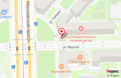 Продуктовый магазин в Санкт-Петербурге на карте