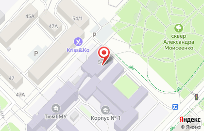 Столовая в Тюмени на карте