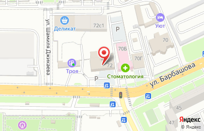Дятьково на улице Барбашова на карте