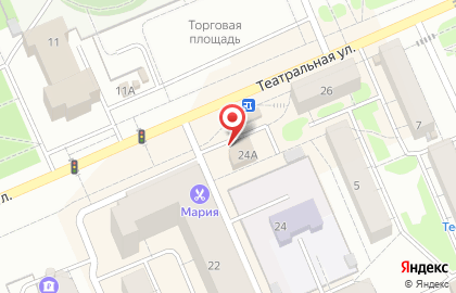 Студия ногтевого сервиса Безе на Театральной улице на карте
