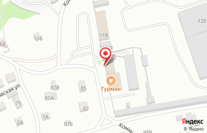 Агентство страховых услуг на Коммунистической улице на карте