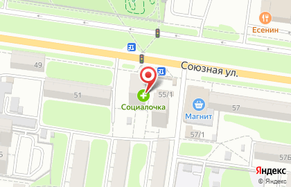 Аптека Социалочка в Курске на карте