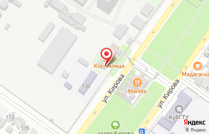 Столовая Кормилица на улице Кирова на карте