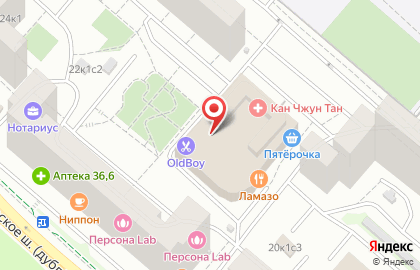 Барбершоп OldBoy на Рублёвском шоссе на карте